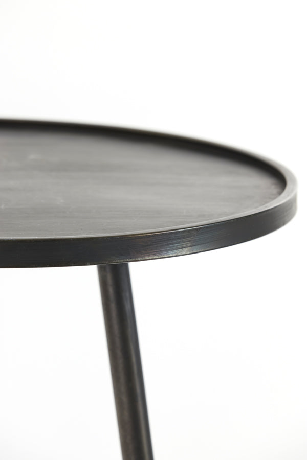 Bijzettafel Ø51X60 Cm Envira Zinc