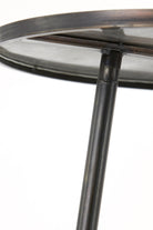 Bijzettafel Ø51X60 Cm Envira Zinc