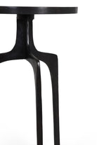 Side Table S/2 Ø38X54 + Ø41X63 Cm Pano Dark Bronze