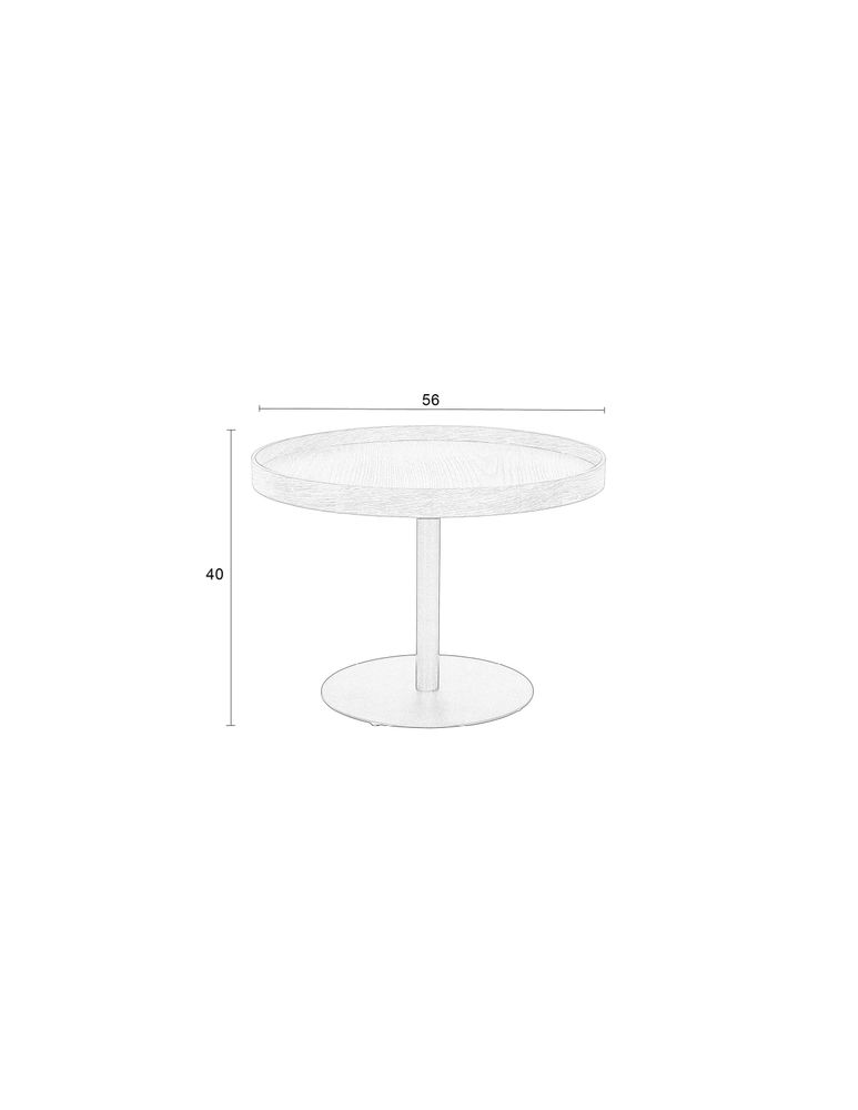Side Table Yuri Oak M