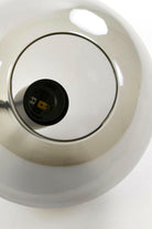 Hanging Lamp 4L 114X20X120 Cm Subar Matt Black + Smoked Glass
