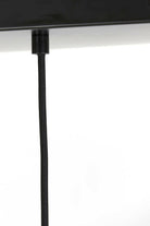 Hanging Lamp 4L 114X20X120 Cm Subar Matt Black + Smoked Glass
