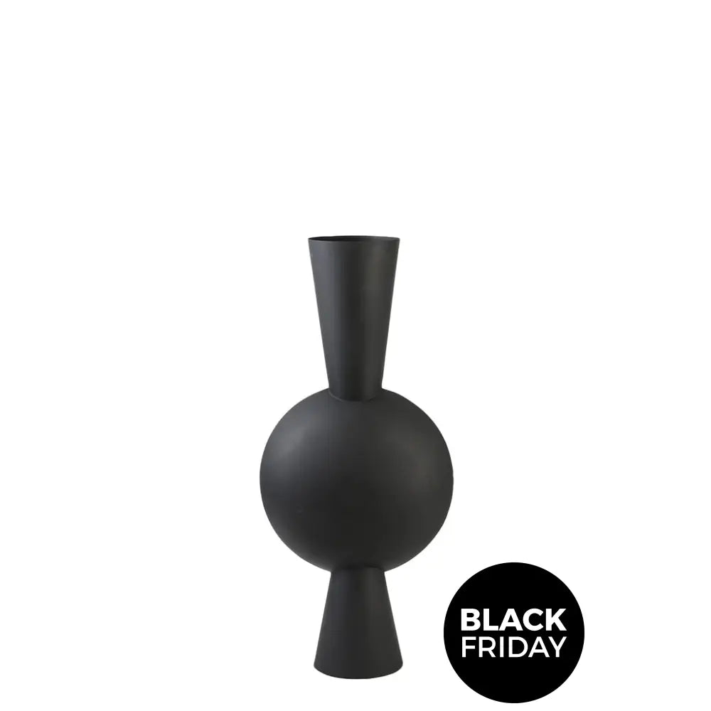 Vase 38X17 5X79 5 Cm Kavandu Matt Black