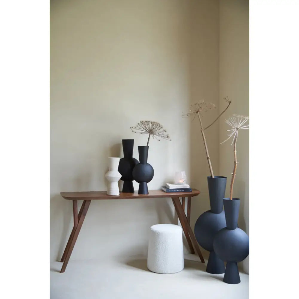 Vase 38X17 5X79 5 Cm Kavandu Matt Black