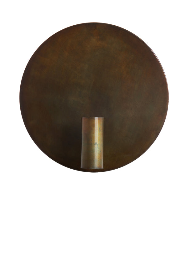 Wandlamp Ø30 Cm Disc Gold-Grey
