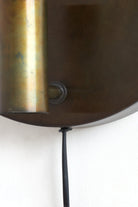 Wandlamp Ø30 Cm Disc Gold-Grey