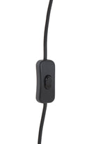 Wandlamp Ø43X43 Cm Lyra Natural + Matt Black