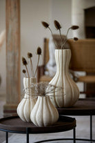 Vase Deco 28 5X47 5 Cm Zucca Cream