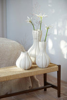 Vase Deco 28 5X47 5 Cm Zucca Cream